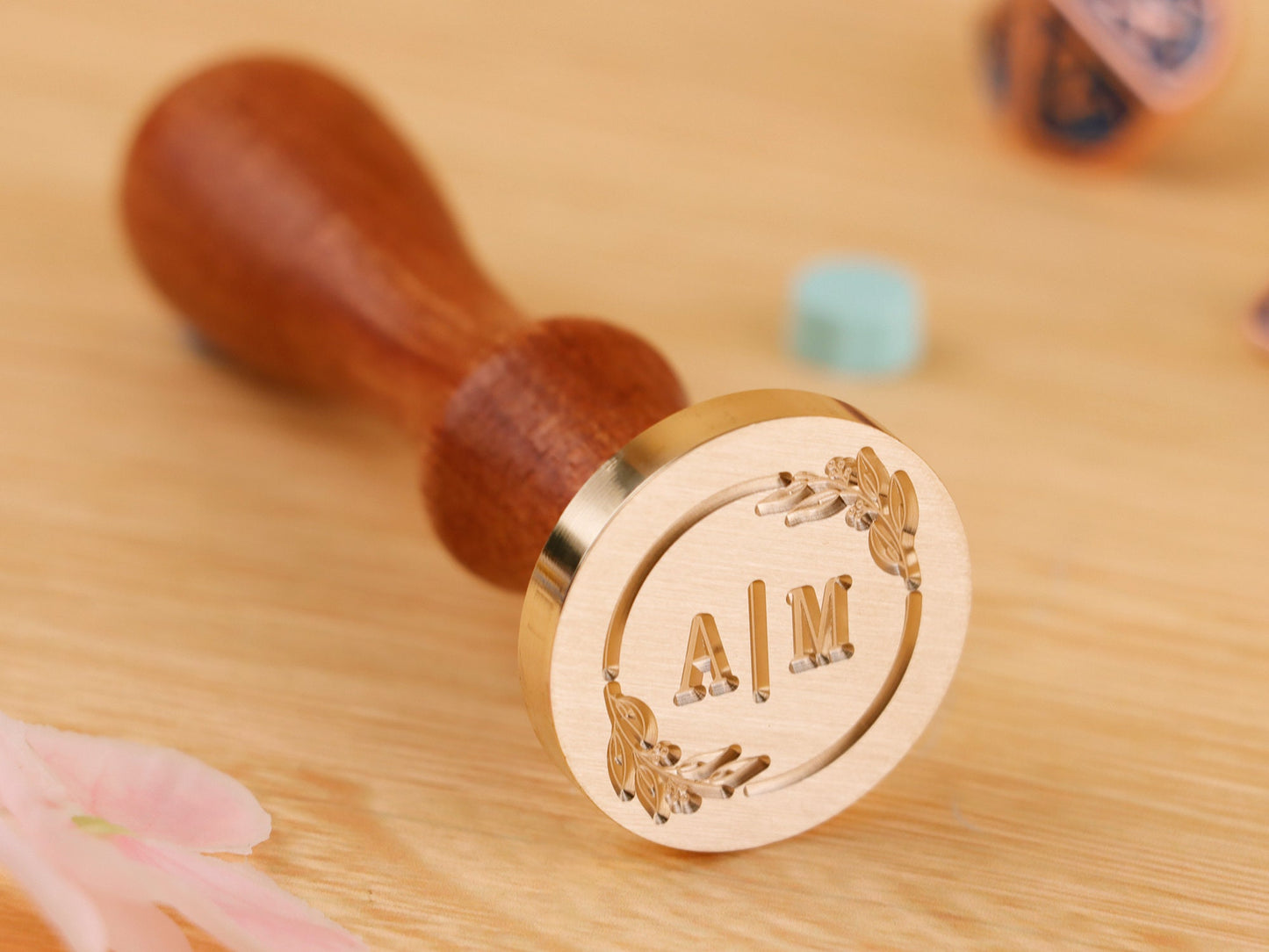 Custom wax seal stamp kit for wedding /gift , Personalized wax seal stamp kit for wedding , Custom wax stamp kit , Wax seal kit for gift | VL39 | CA20