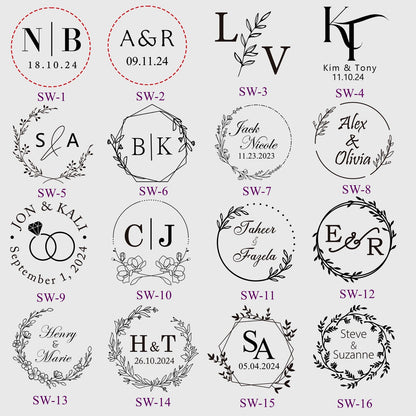 Pre-made Wax Seals, Personalized Wax Seal Stickers, Wax Seals Stickers, Custom Self Adhesive Wax Seal, Wedding Self Adhesive Wax Stickers